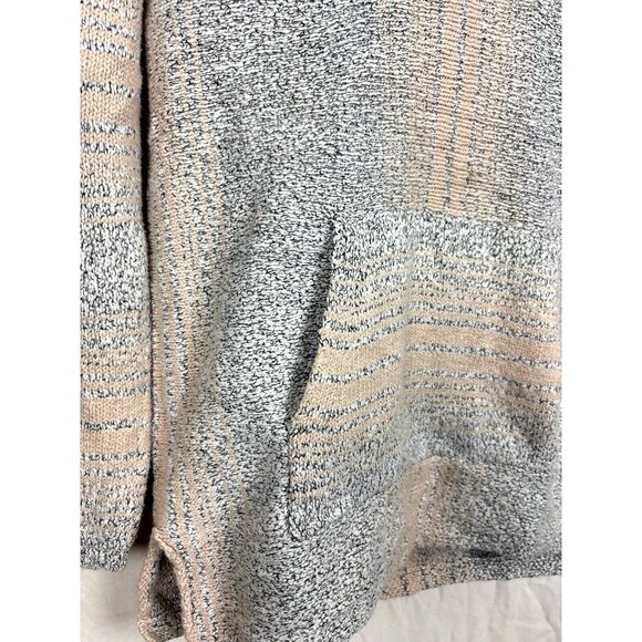 TNA Women's Size M Baja Hoodie 90's Poncho Camping Summer Sweater Cottage Vibes - Picture 5 of 11